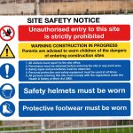 construction safety signs