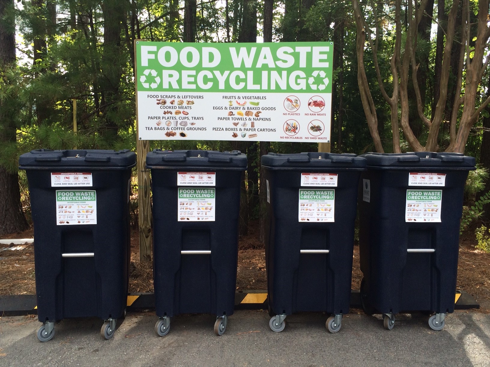 food recycling bin