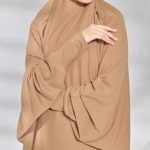 jilbab with sleeves