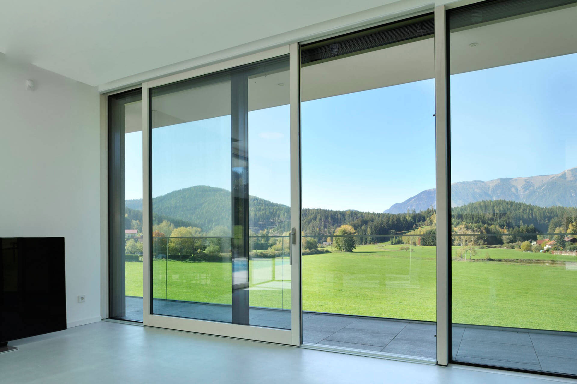 sliding aluminium doors