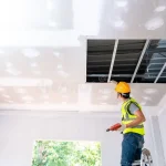 suspended drywall ceiling