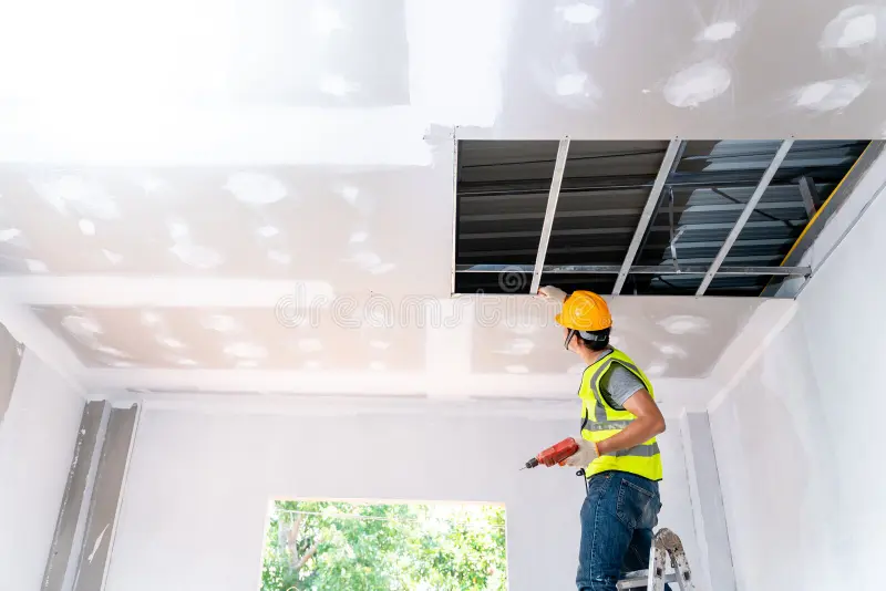 suspended drywall ceiling