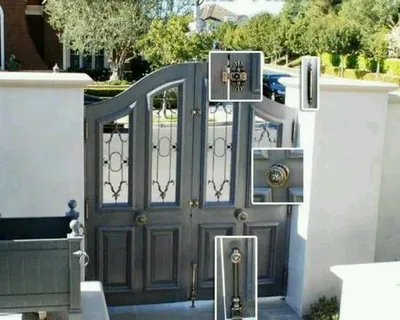 architectural gate hardware