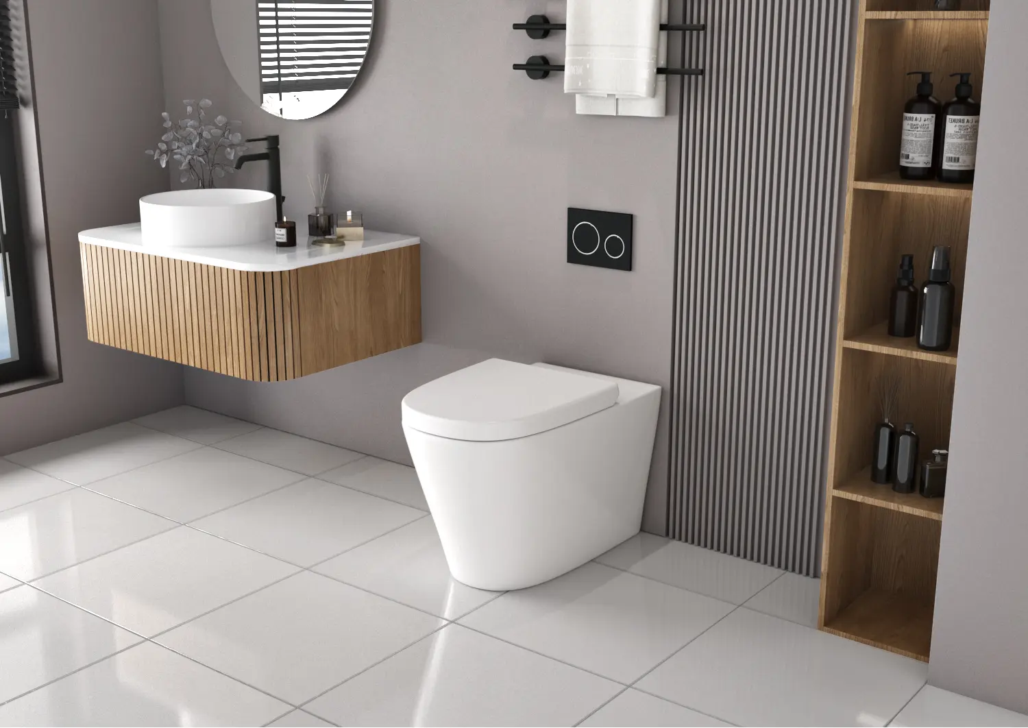 In Wall Toilet Supply