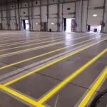 warehouse line marking