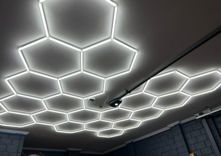 hexagon lights