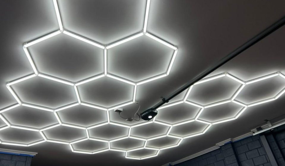 hexagon lights